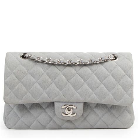 gray chanel bag|chanel classic bag with flap.